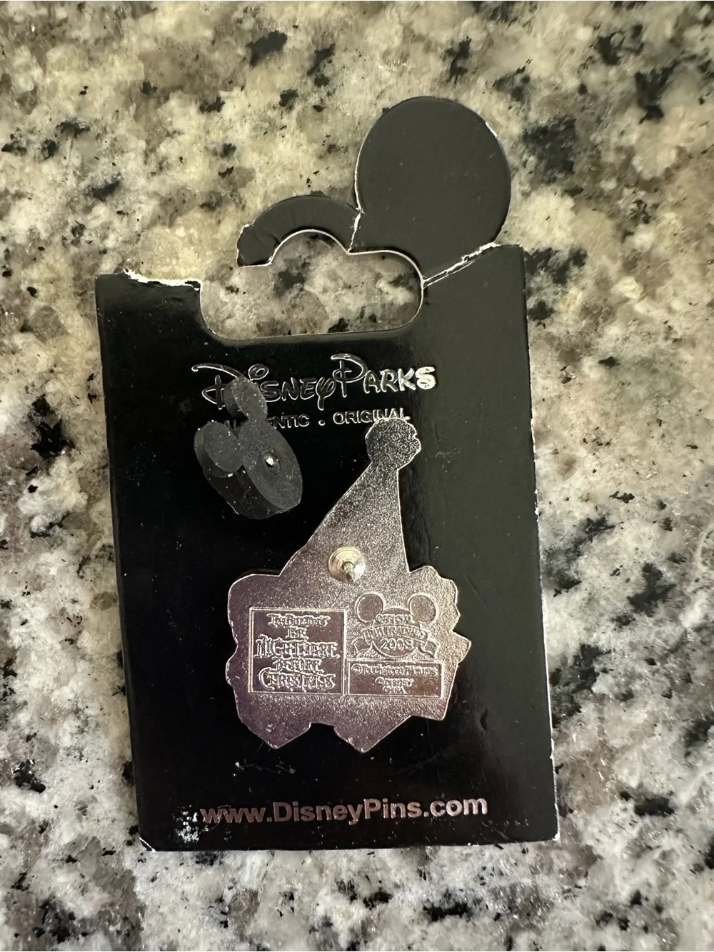 Disney Jack Skellington Party Pin - Black & Multicolor